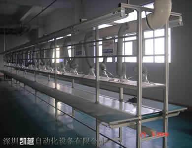 抽煙型雙邊長條流水線